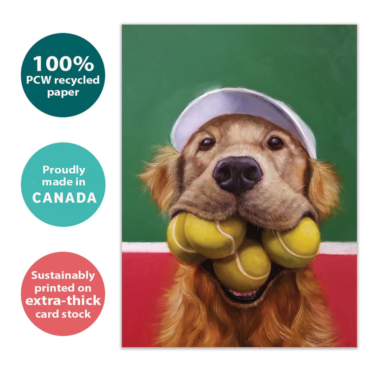 A Lot of Balls Birthday Card