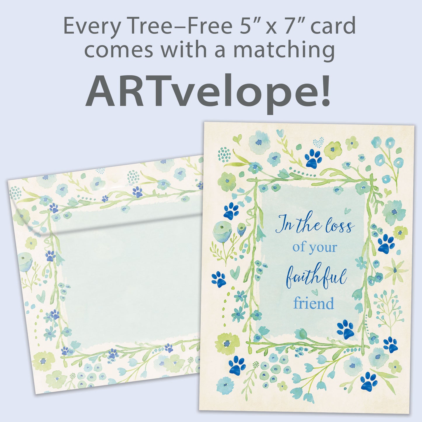 Faithful Friend Pet Sympathy Card