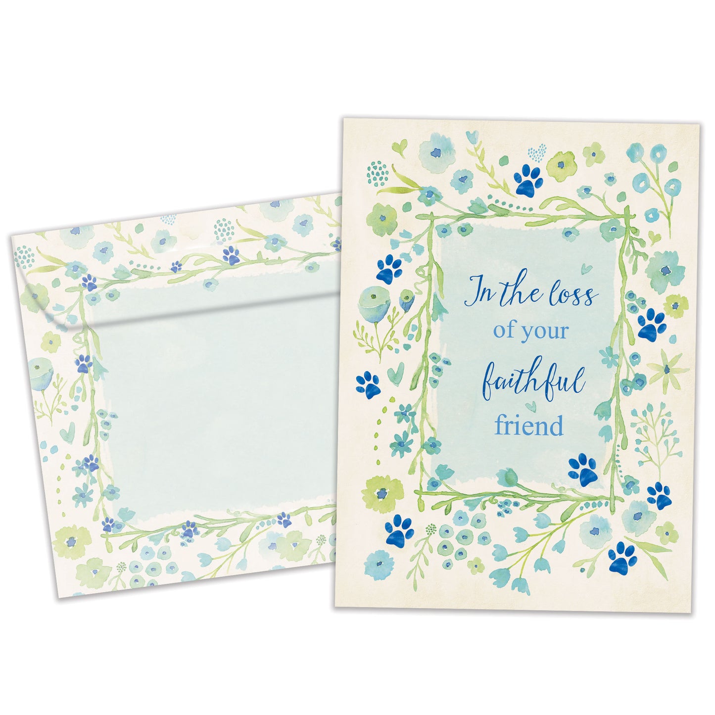 Faithful Friend Pet Sympathy Card