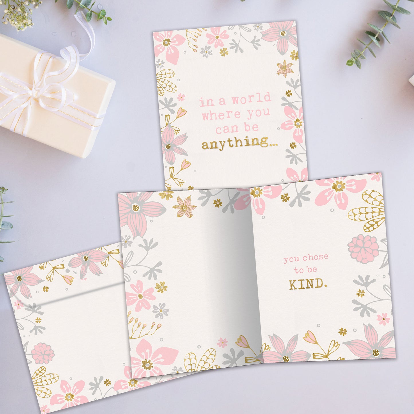 Be Kind Thank You Card