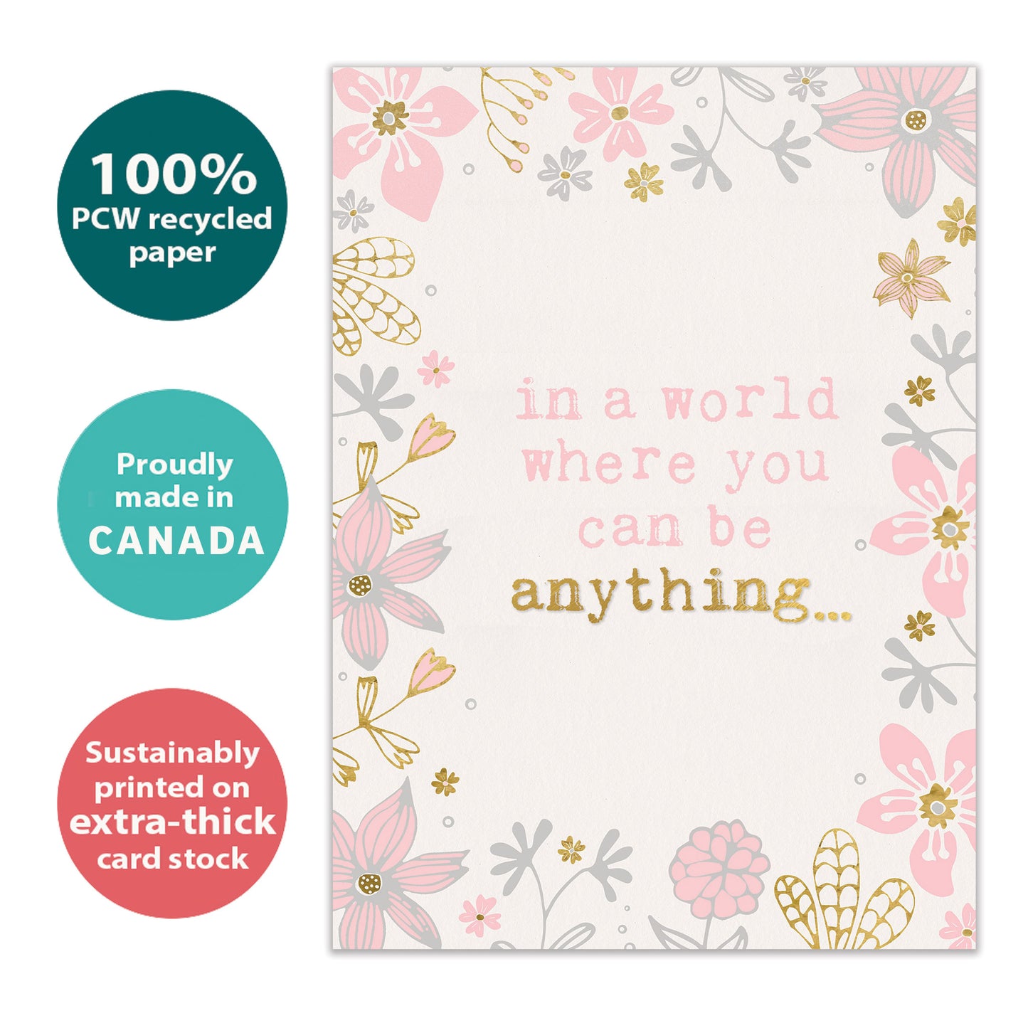 Be Kind Thank You Card