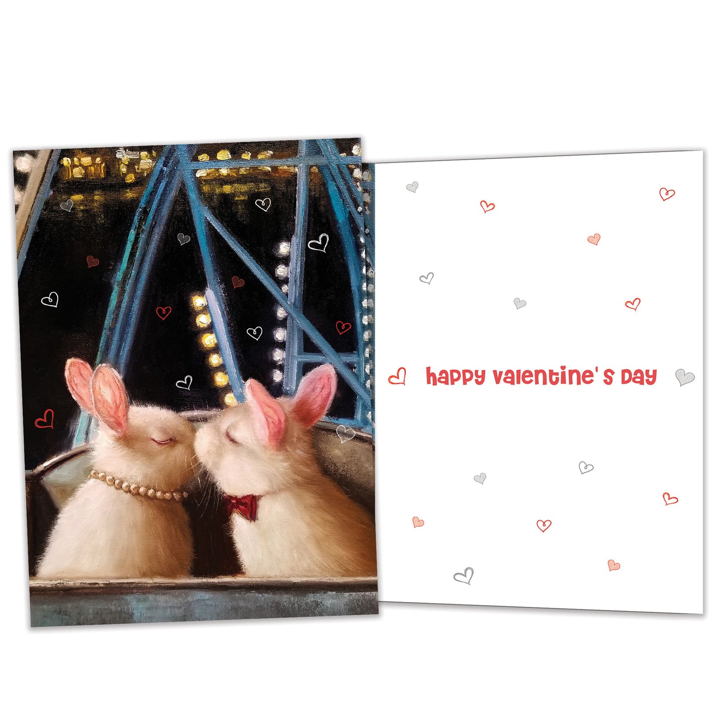 Love Bunnies Valentine’s Day Card