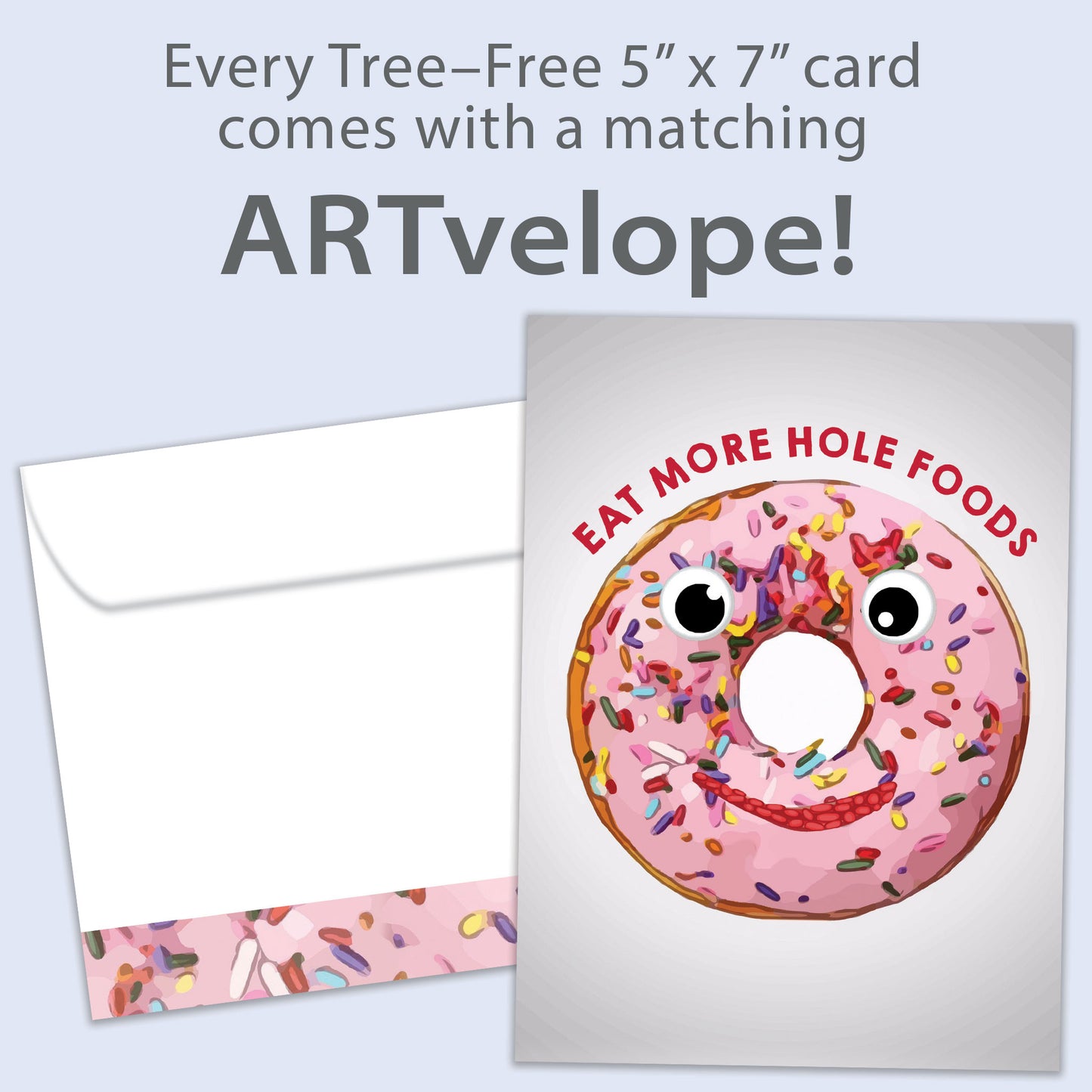 Hole Foods Birthday Card