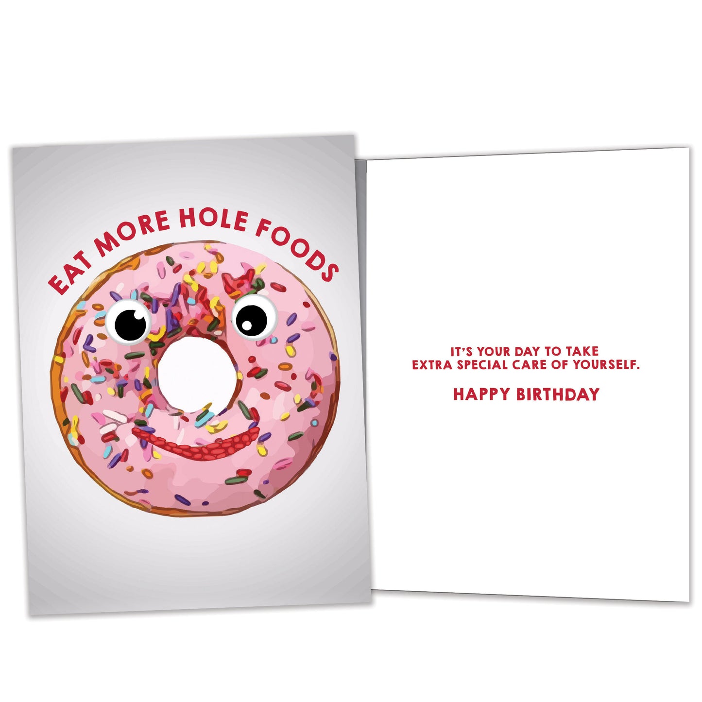 Hole Foods Birthday Card