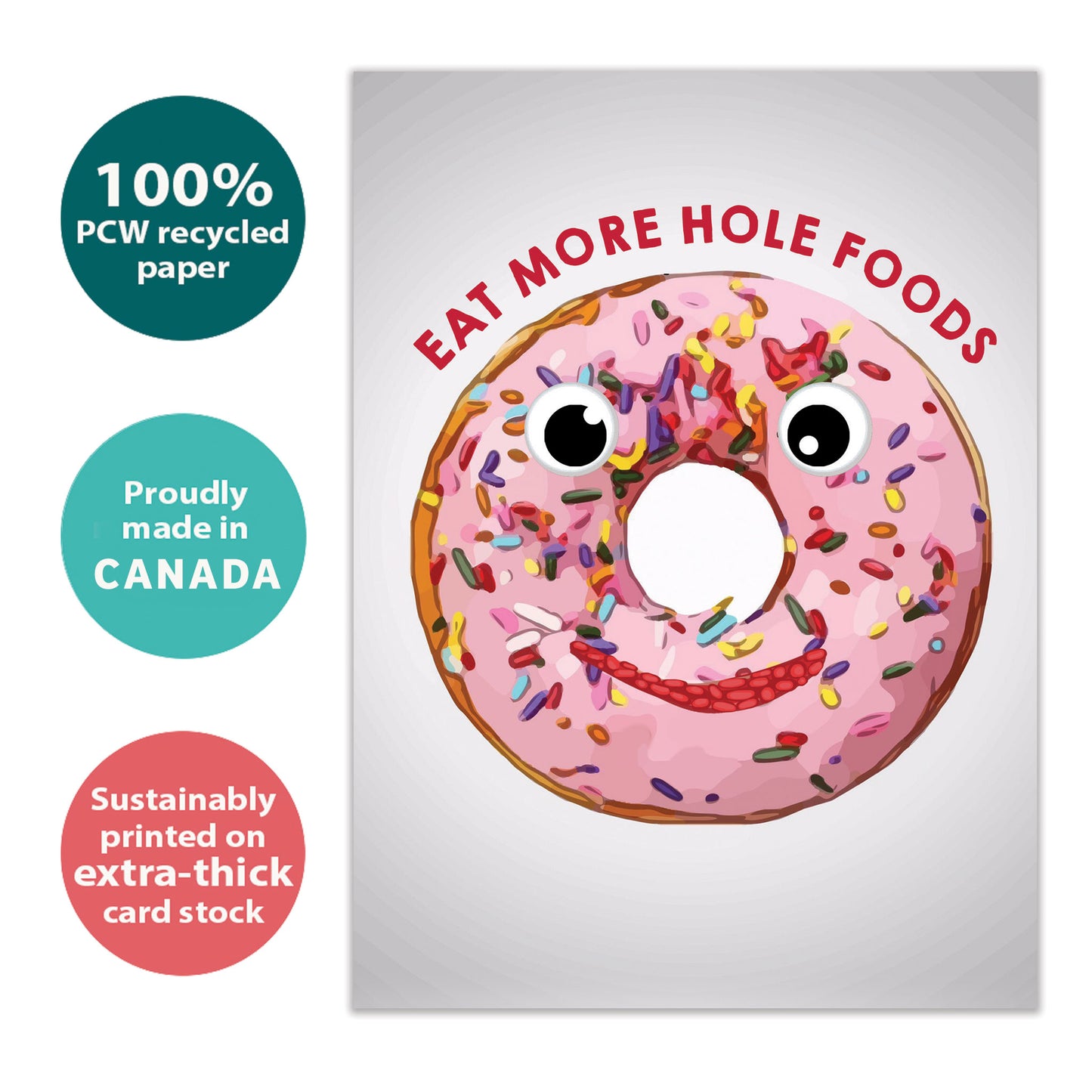 Hole Foods Birthday Card