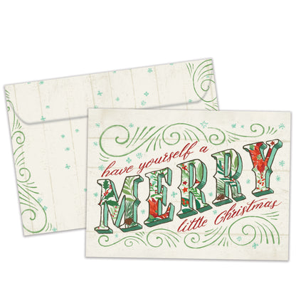 Merry Little Christmas Christmas Card