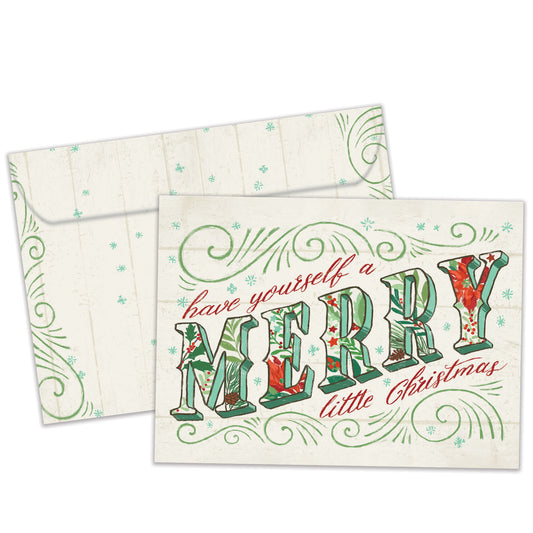 Merry Little Christmas Christmas Card