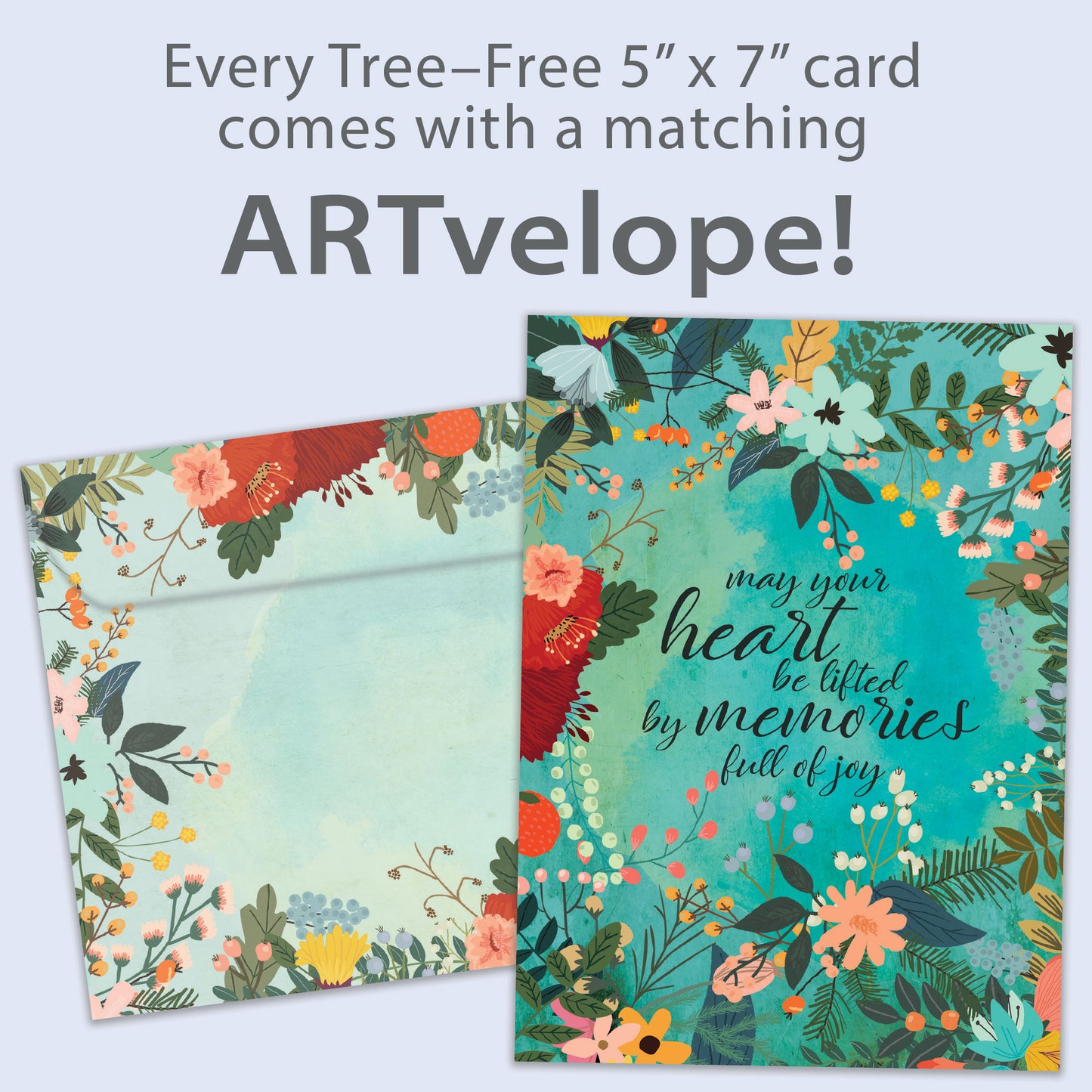 Lifted Sympathy Card