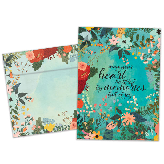 Lifted Sympathy Card