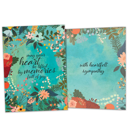 Lifted Sympathy Card