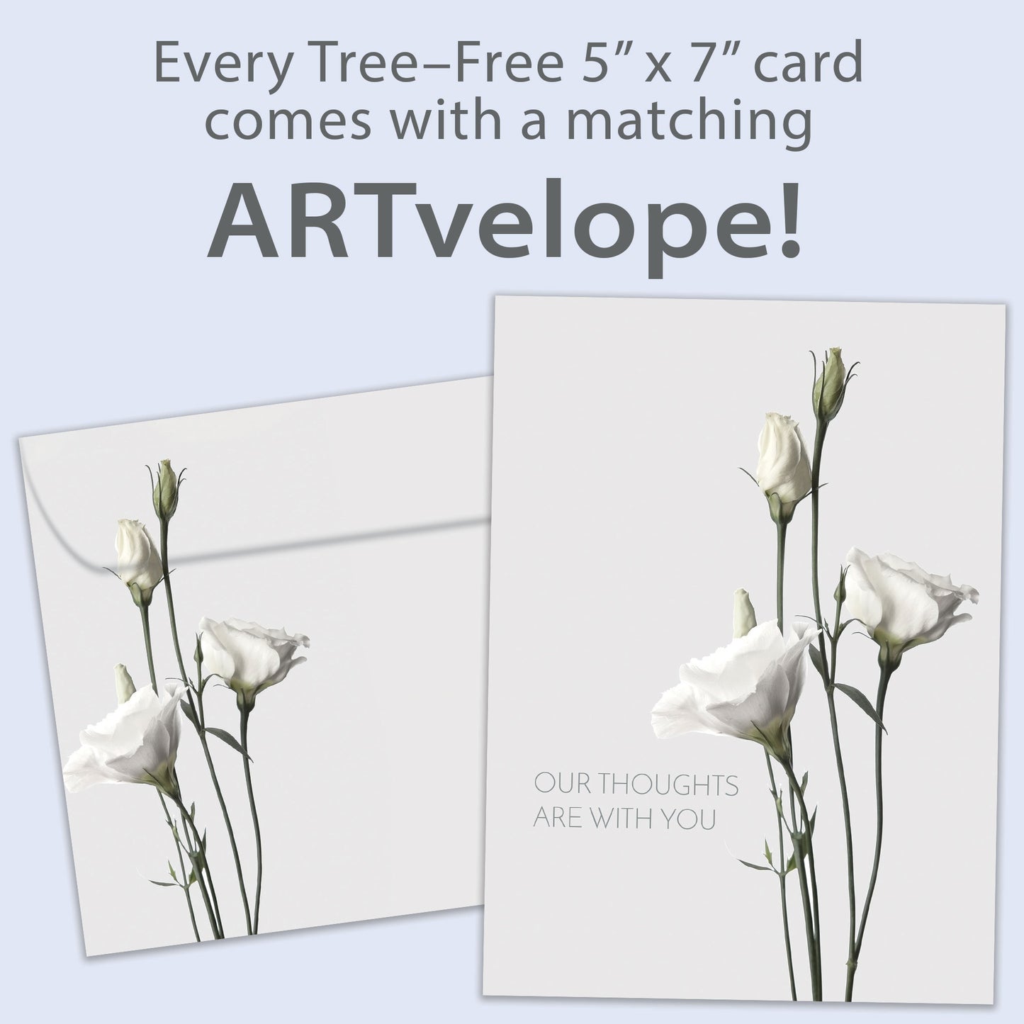 Elegant Thoughts Sympathy Card