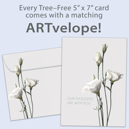 Elegant Thoughts Sympathy Card