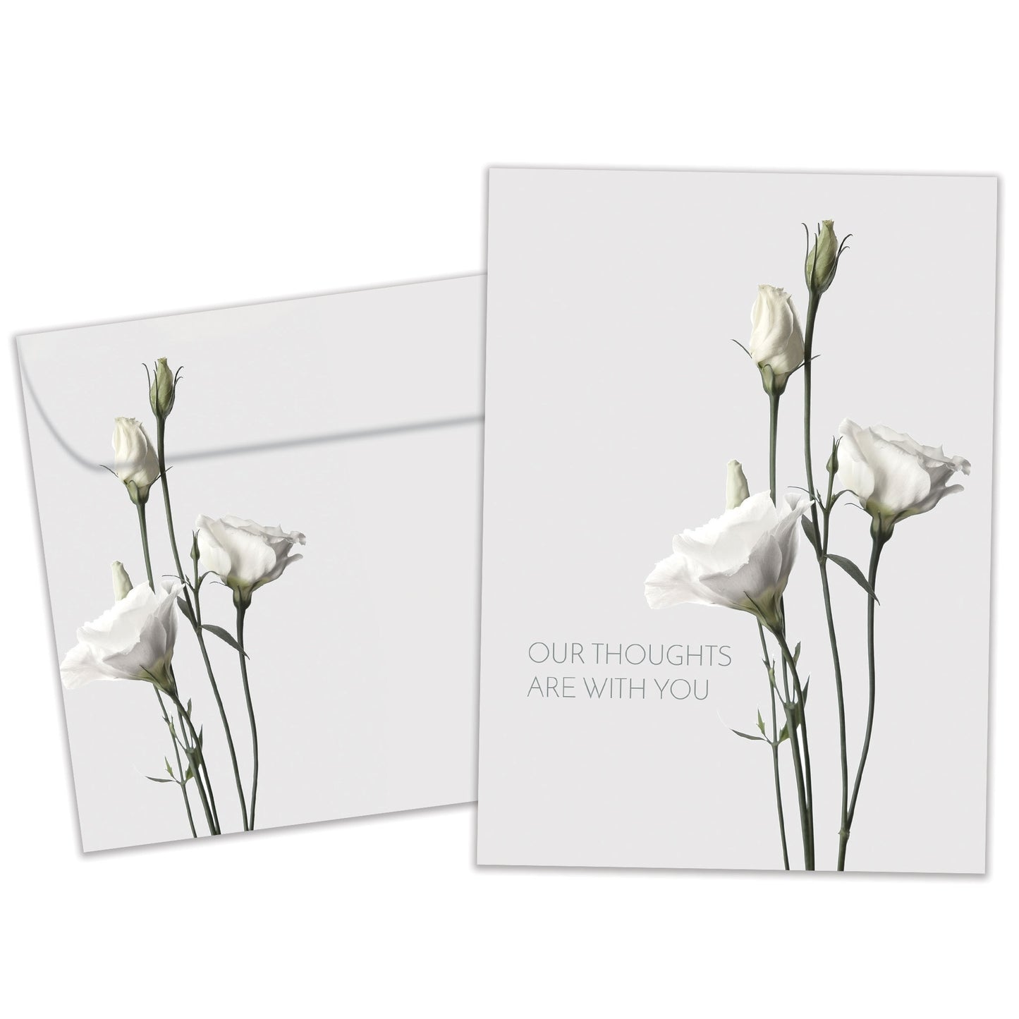 Elegant Thoughts Sympathy Card