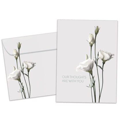 Elegant Thoughts Sympathy Card