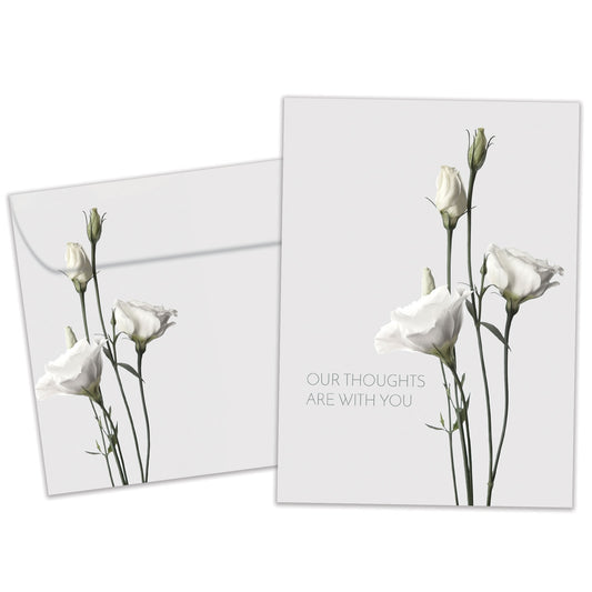 Elegant Thoughts Sympathy Card