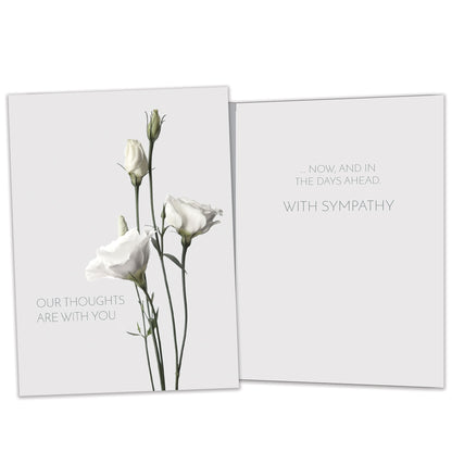Elegant Thoughts Sympathy Card