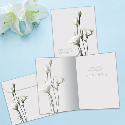 Elegant Thoughts Sympathy Card