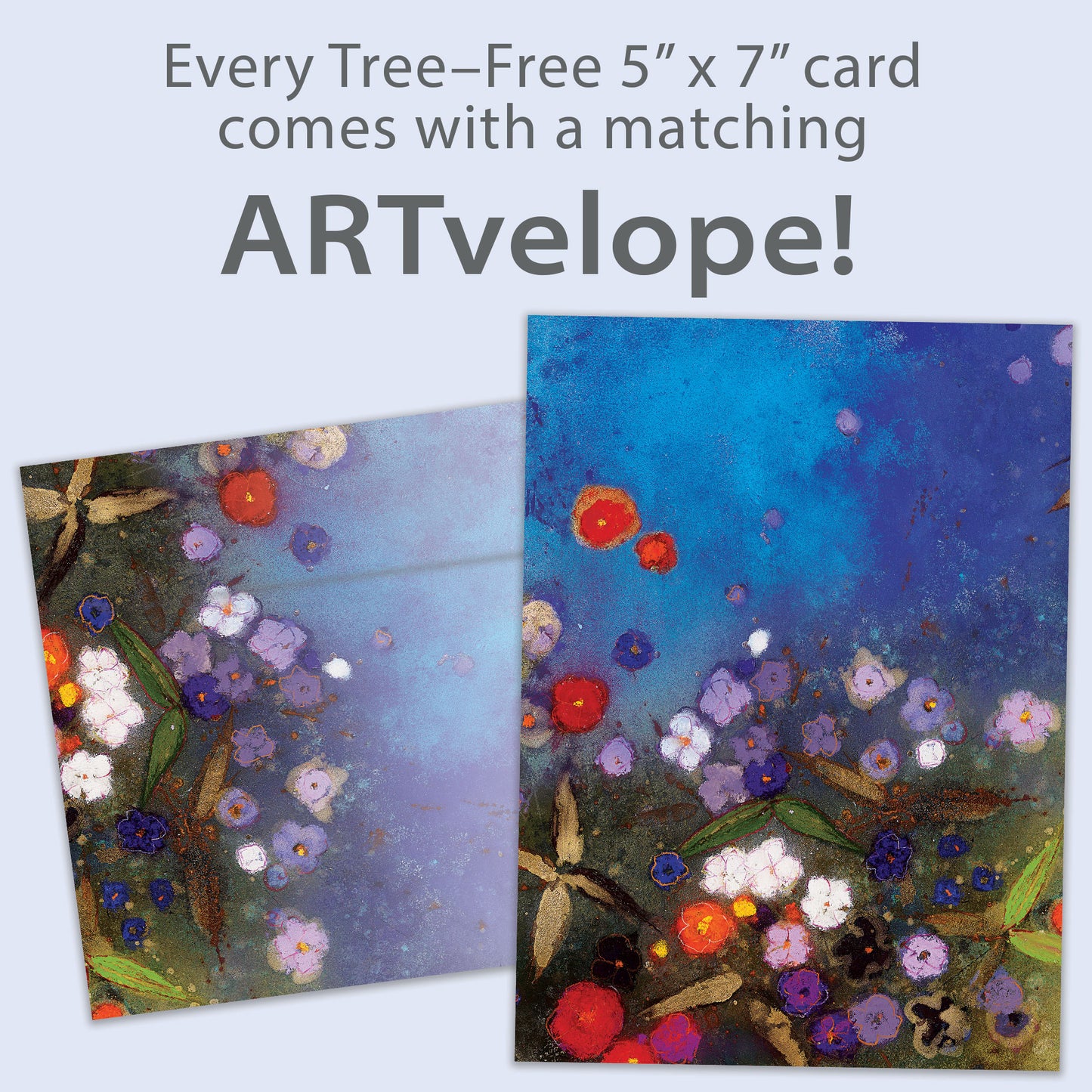 Glowing Garden Sympathy Card