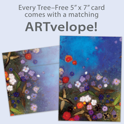 Glowing Garden Sympathy Card