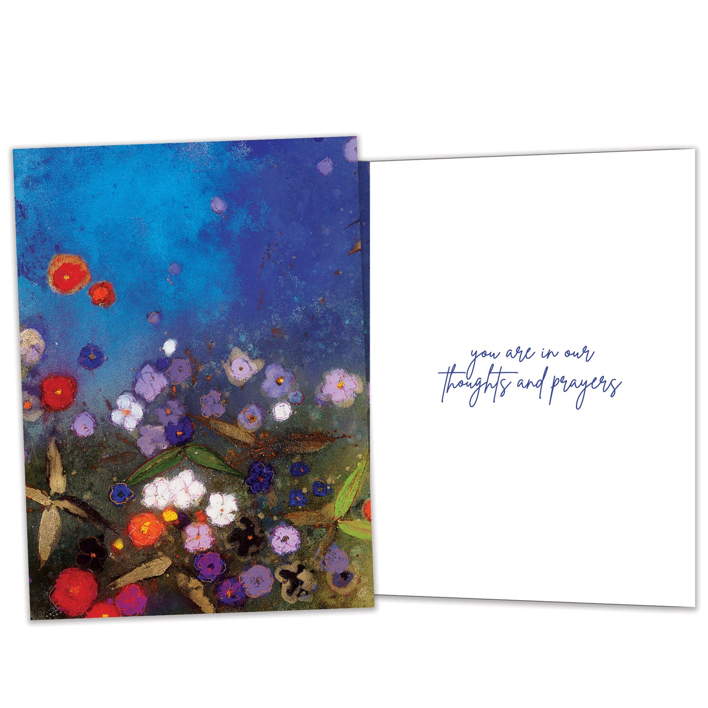 Glowing Garden Sympathy Card
