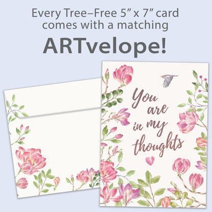Simple Thoughts Sympathy Card