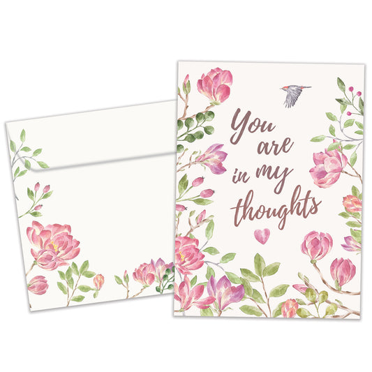 Simple Thoughts Sympathy Card