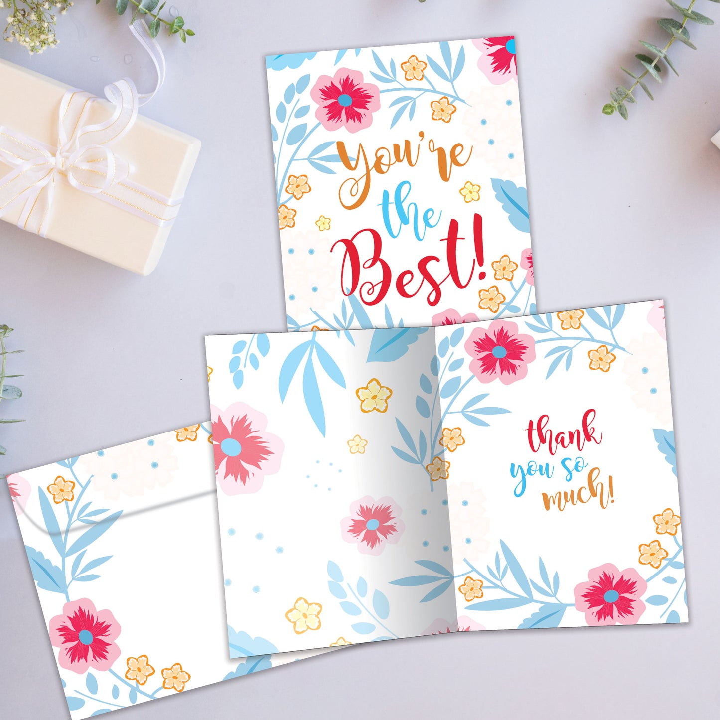 Best Thanks Thank You Card