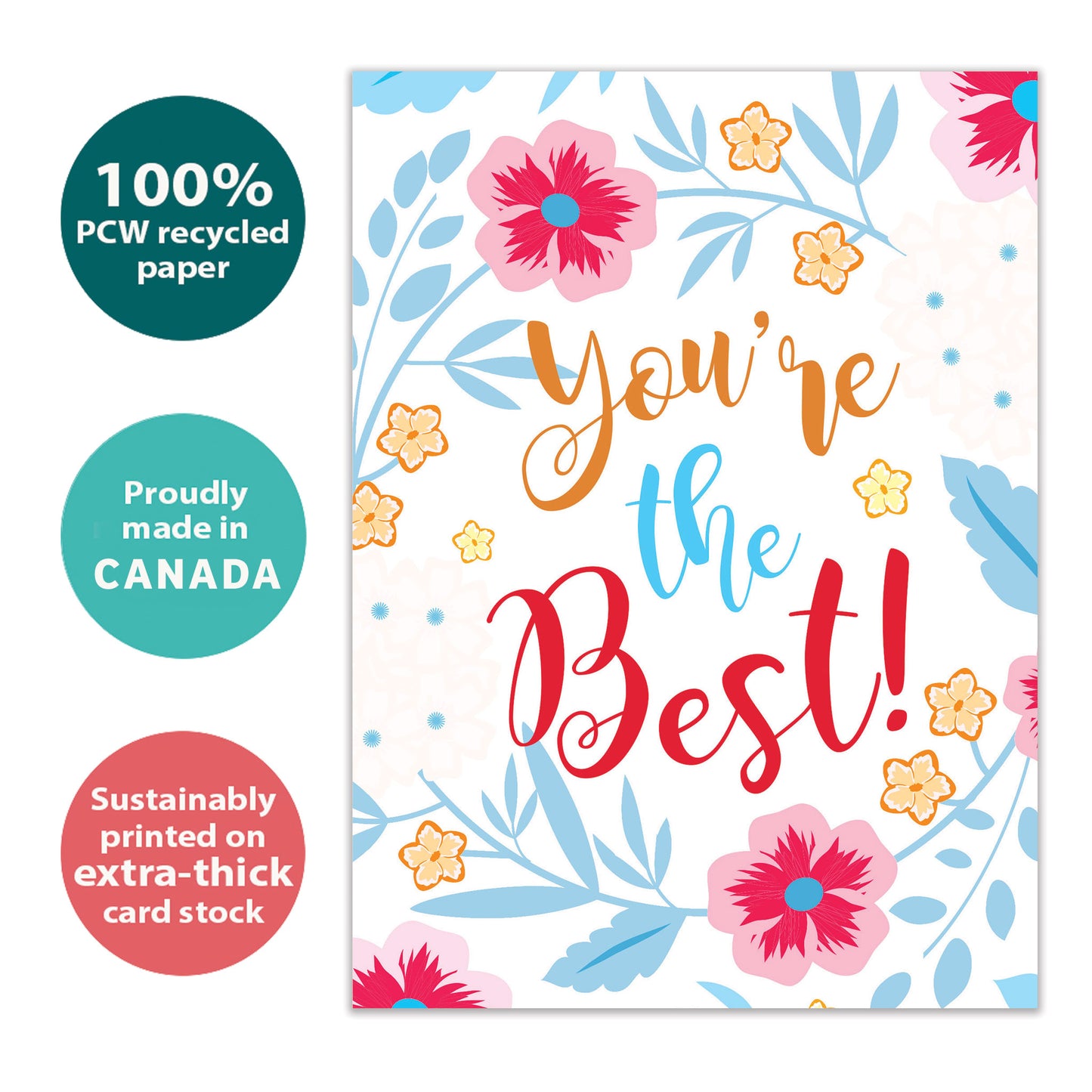 Best Thanks Thank You Card