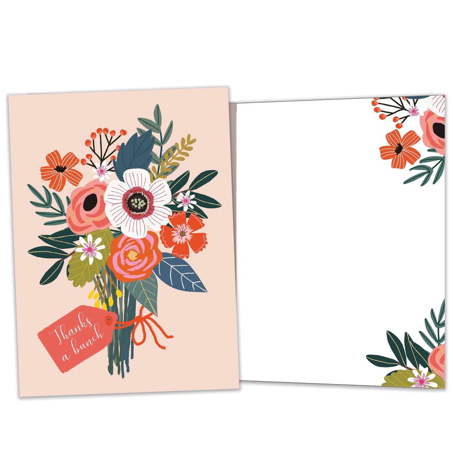 Thanks A Bunch Thank You Card