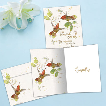 Graced Sympathy Card