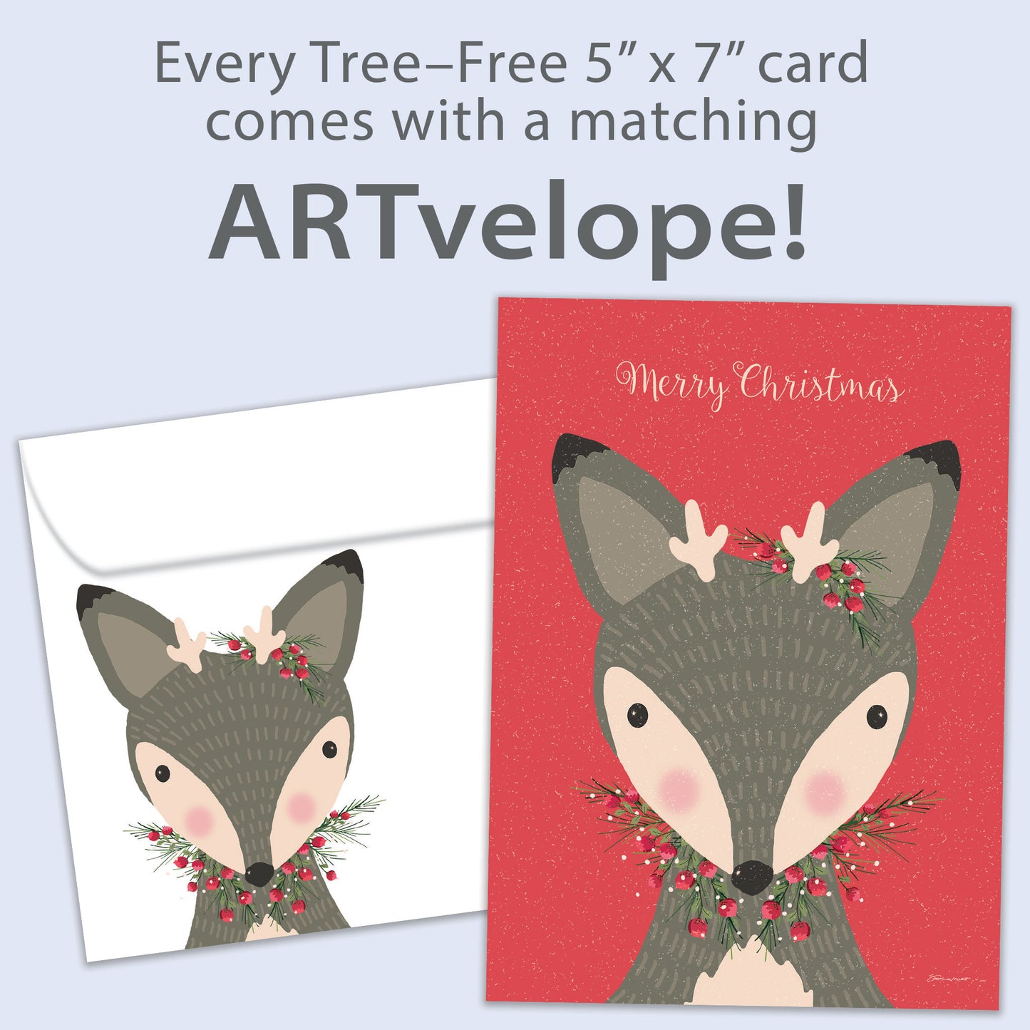 Deer Christmas Christmas Card