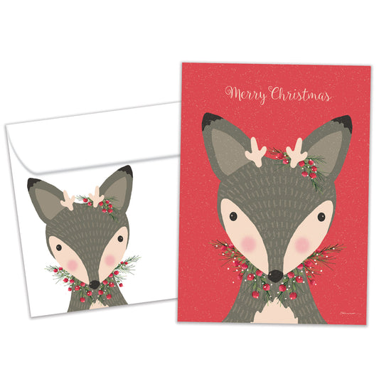 Deer Christmas Christmas Card