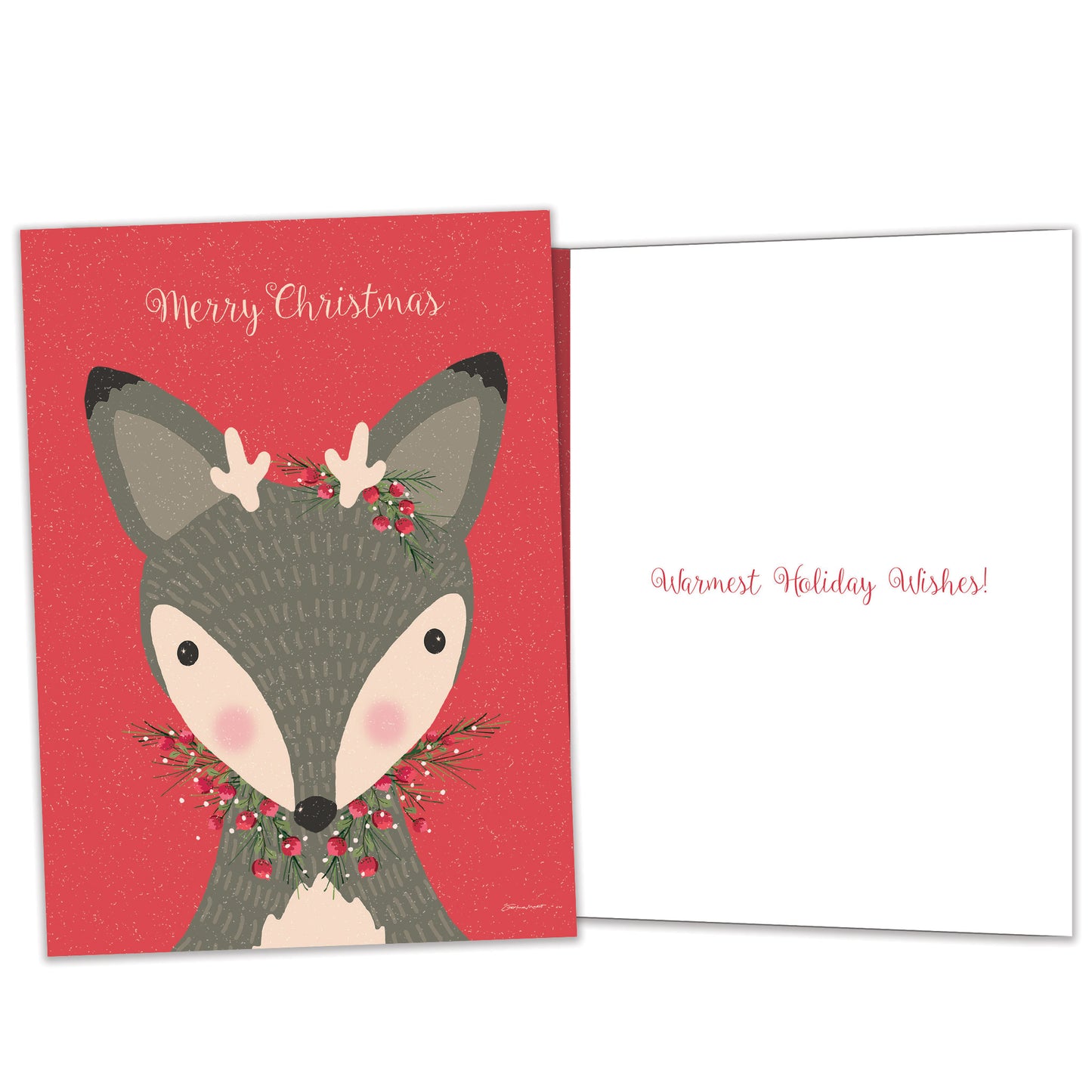 Deer Christmas Christmas Card