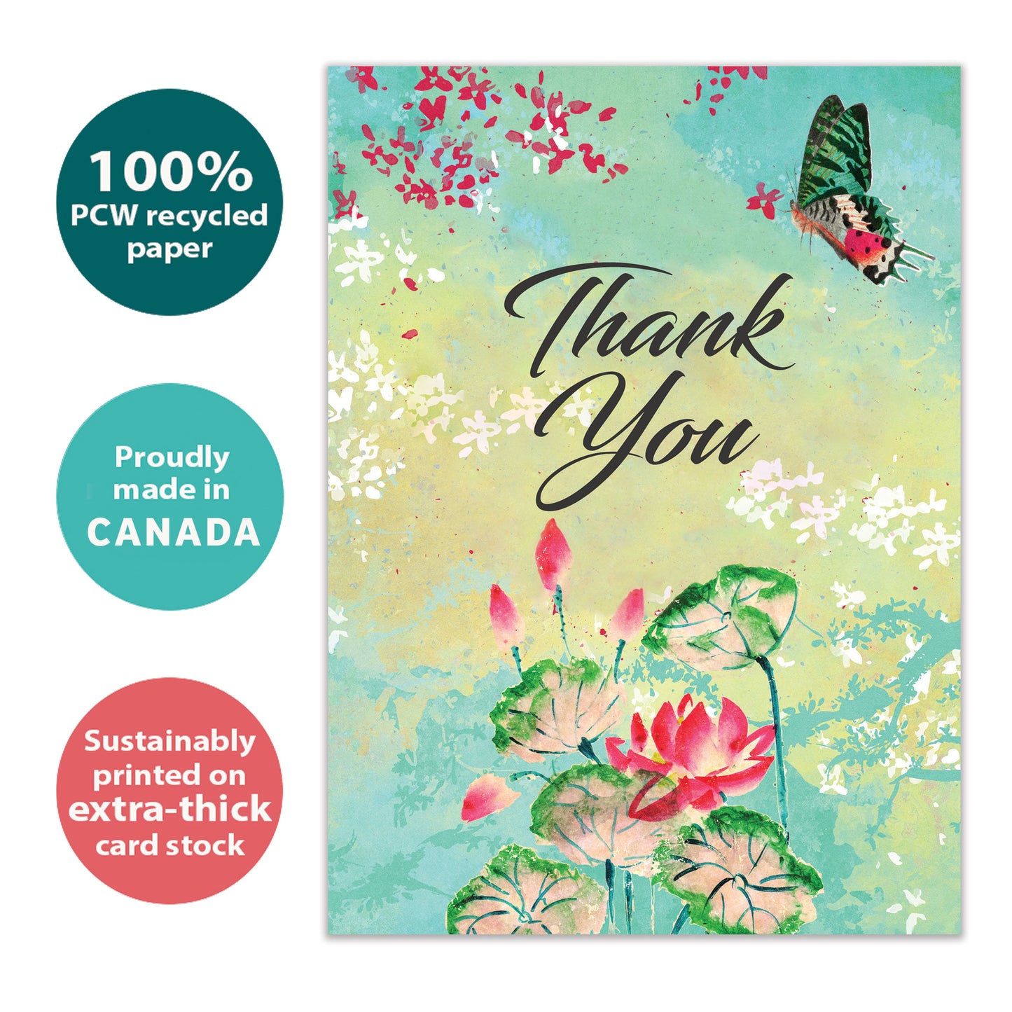 Primavera Thanks Thank You Card