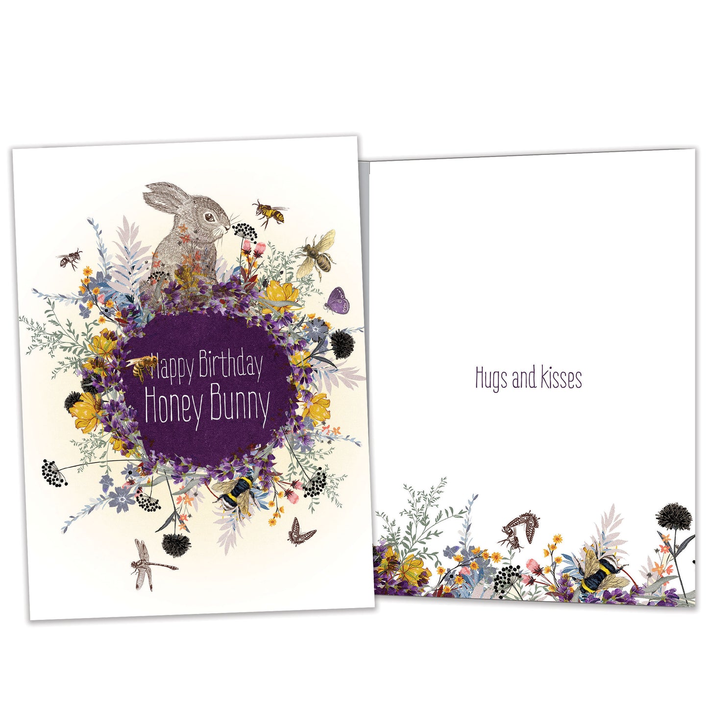 Honey Bunny Birthday Card