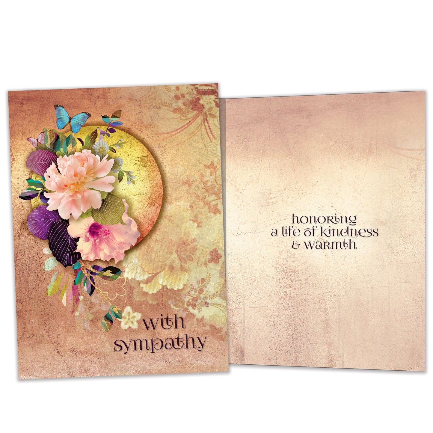 Honoring A Life Sympathy Card