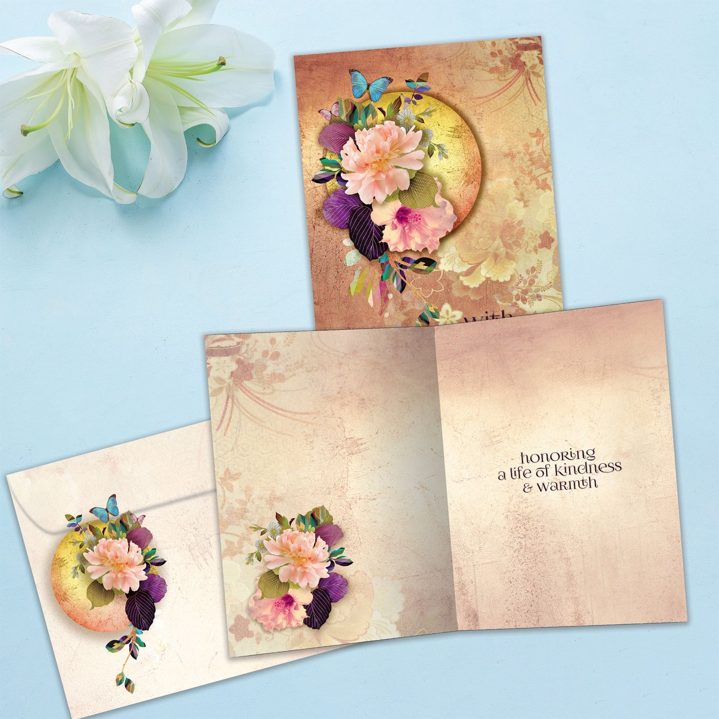 Honoring A Life Sympathy Card