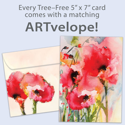 Floral Watercolor Sympathy Card