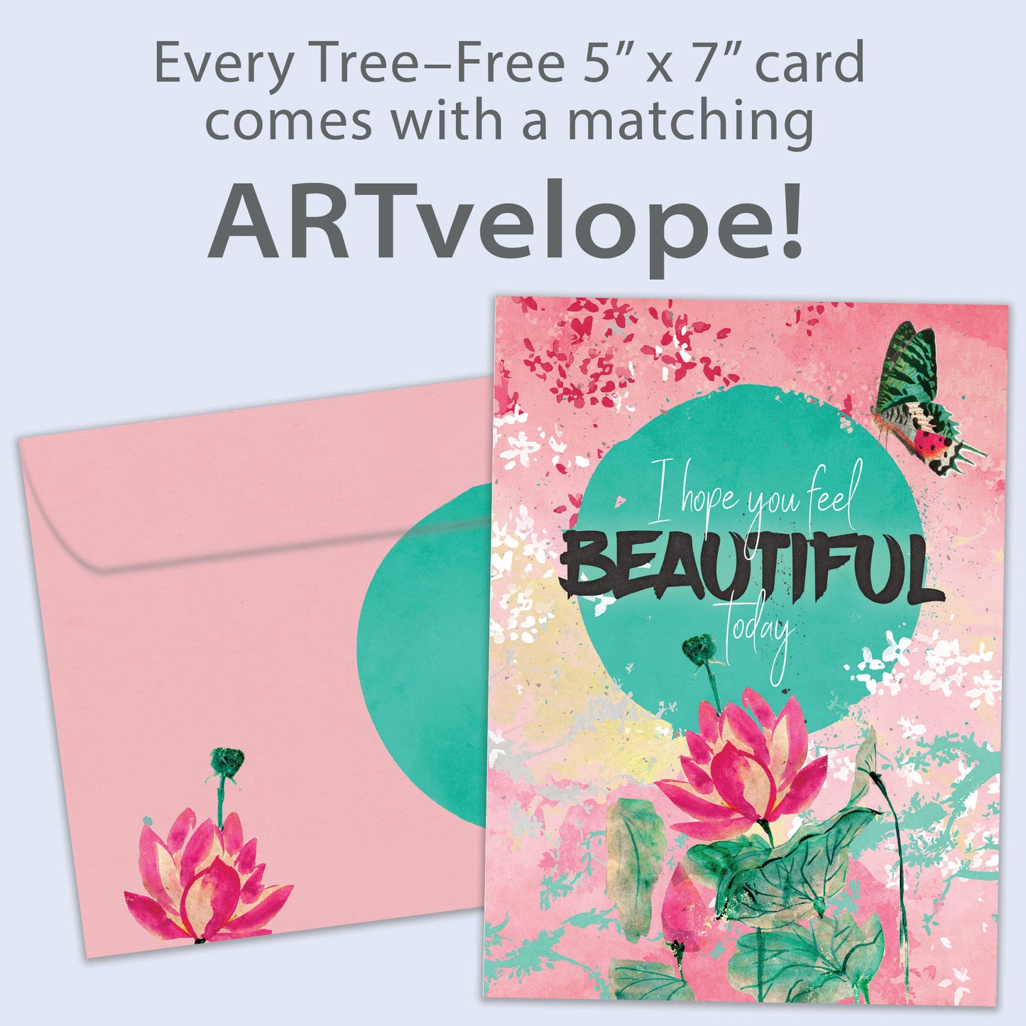 Inside And Out Beauty Thinking of You Card