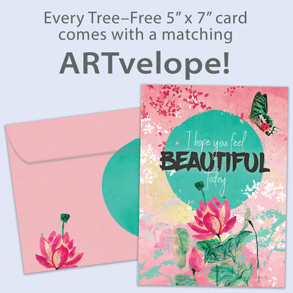 Inside And Out Beauty Thinking of You Card