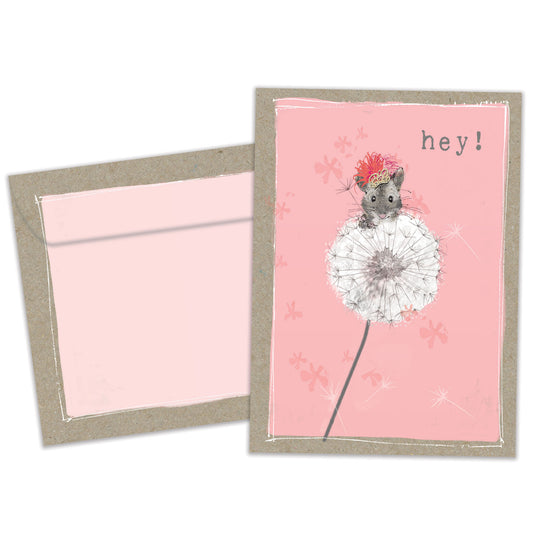 Hey Mouse Thinking of You Card