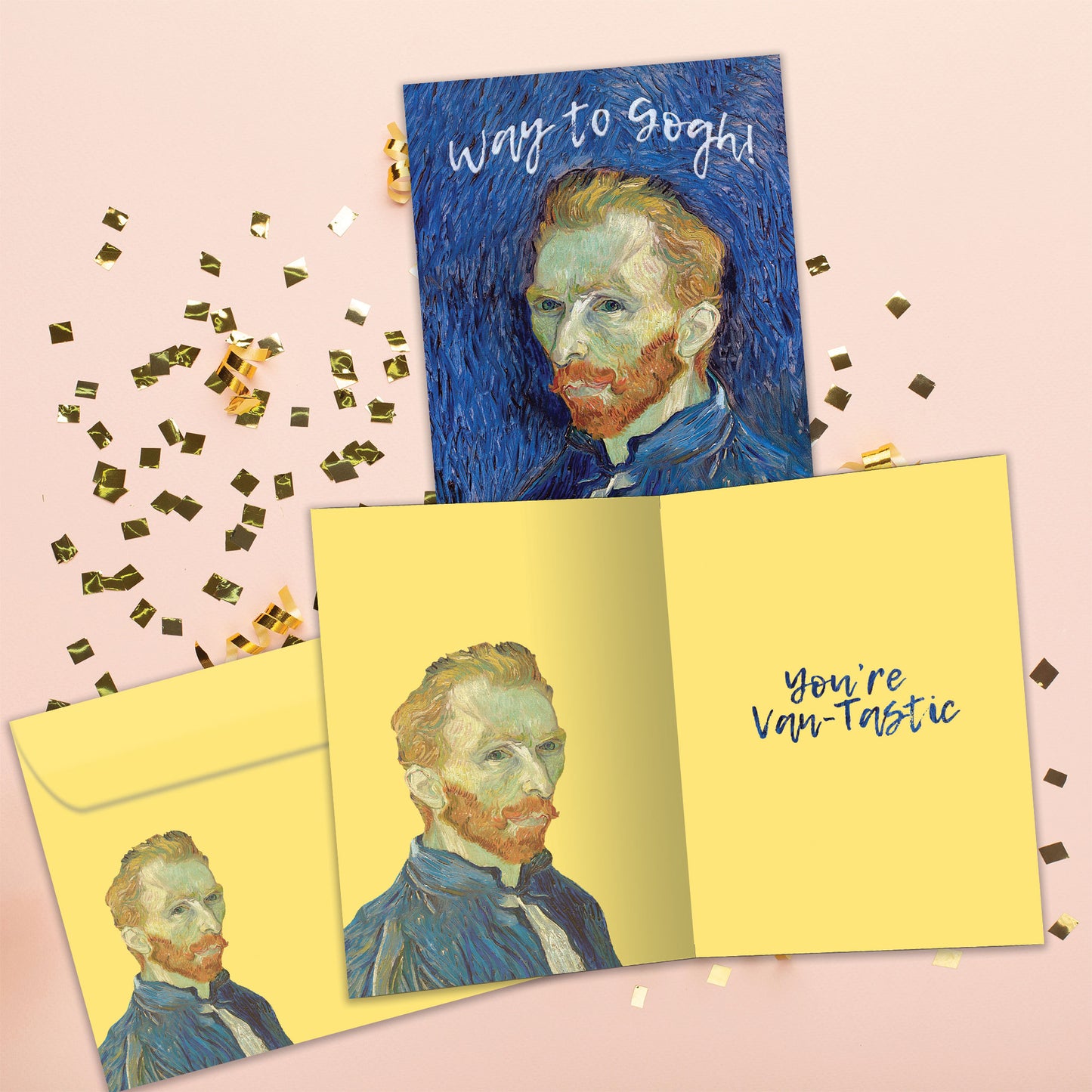 Way To Gogh Congratulations Card