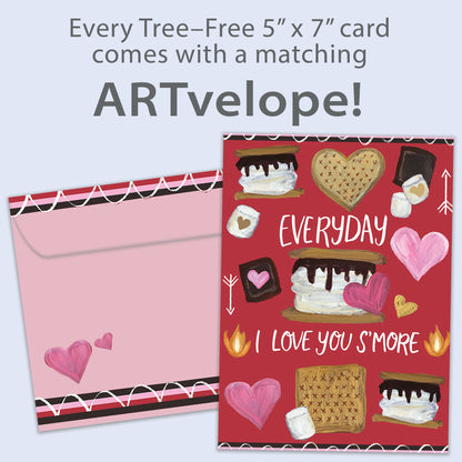 Smore Love Valentine’s Day Card