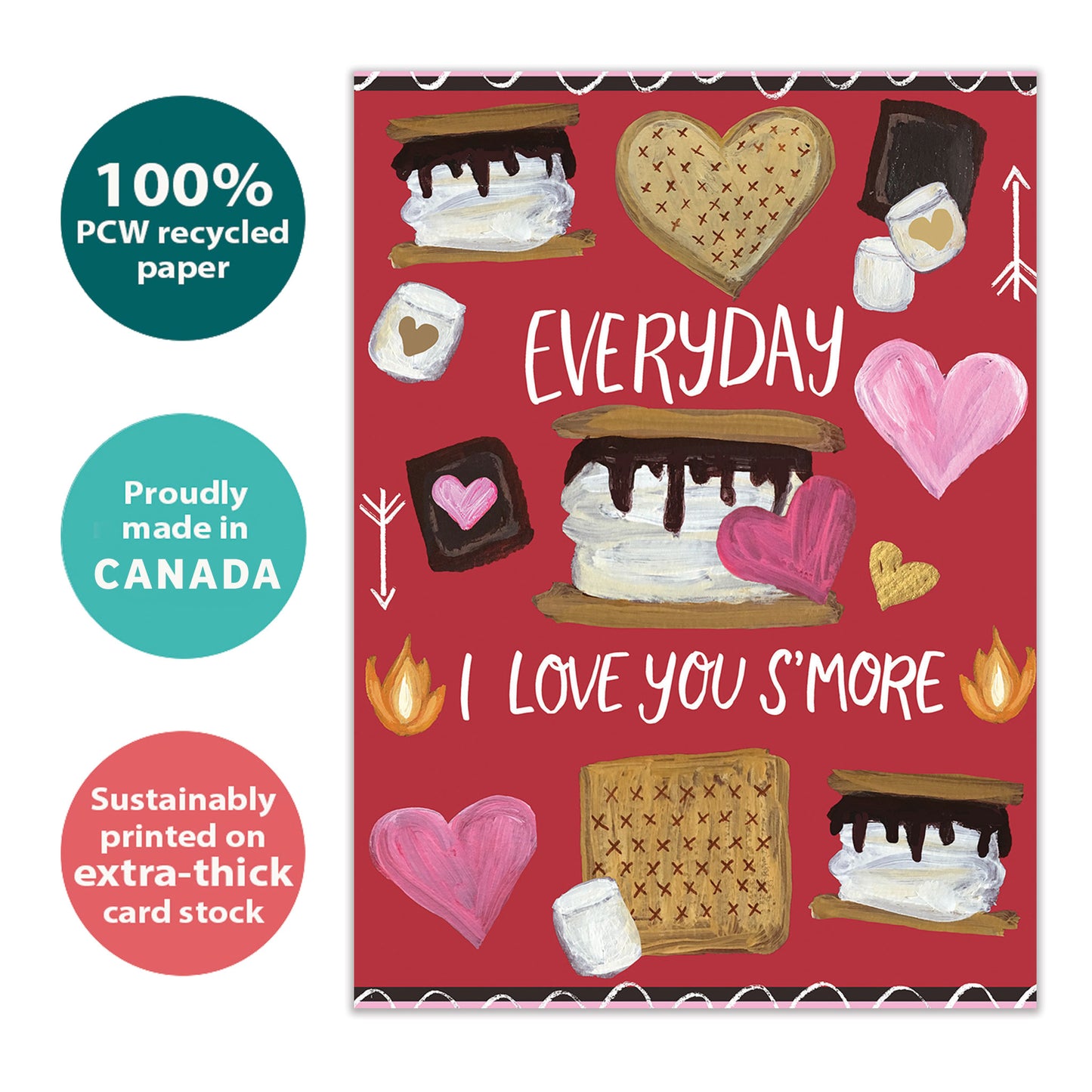 Smore Love Valentine’s Day Card