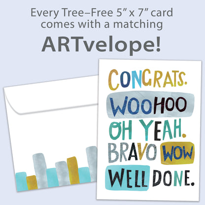 Woohoo Congrats Graduation Card