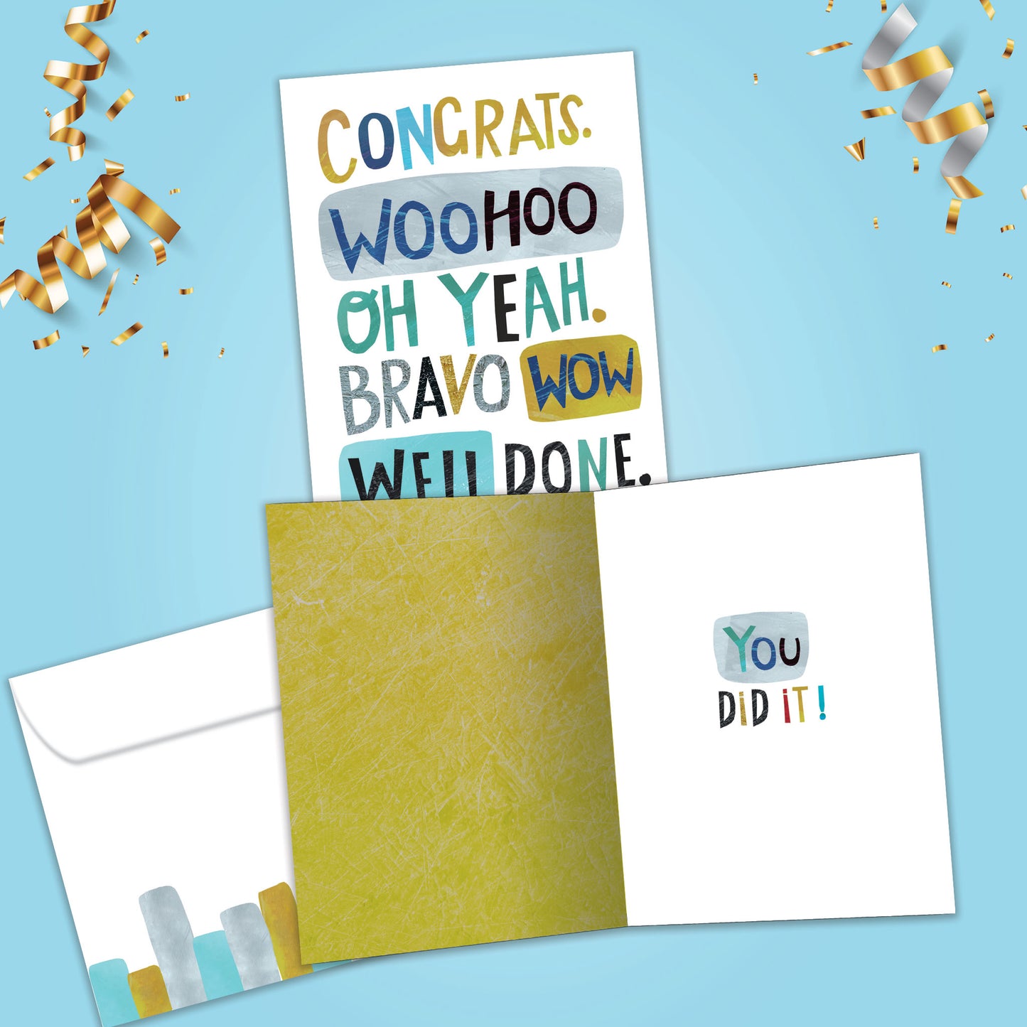 Woohoo Congrats Graduation Card