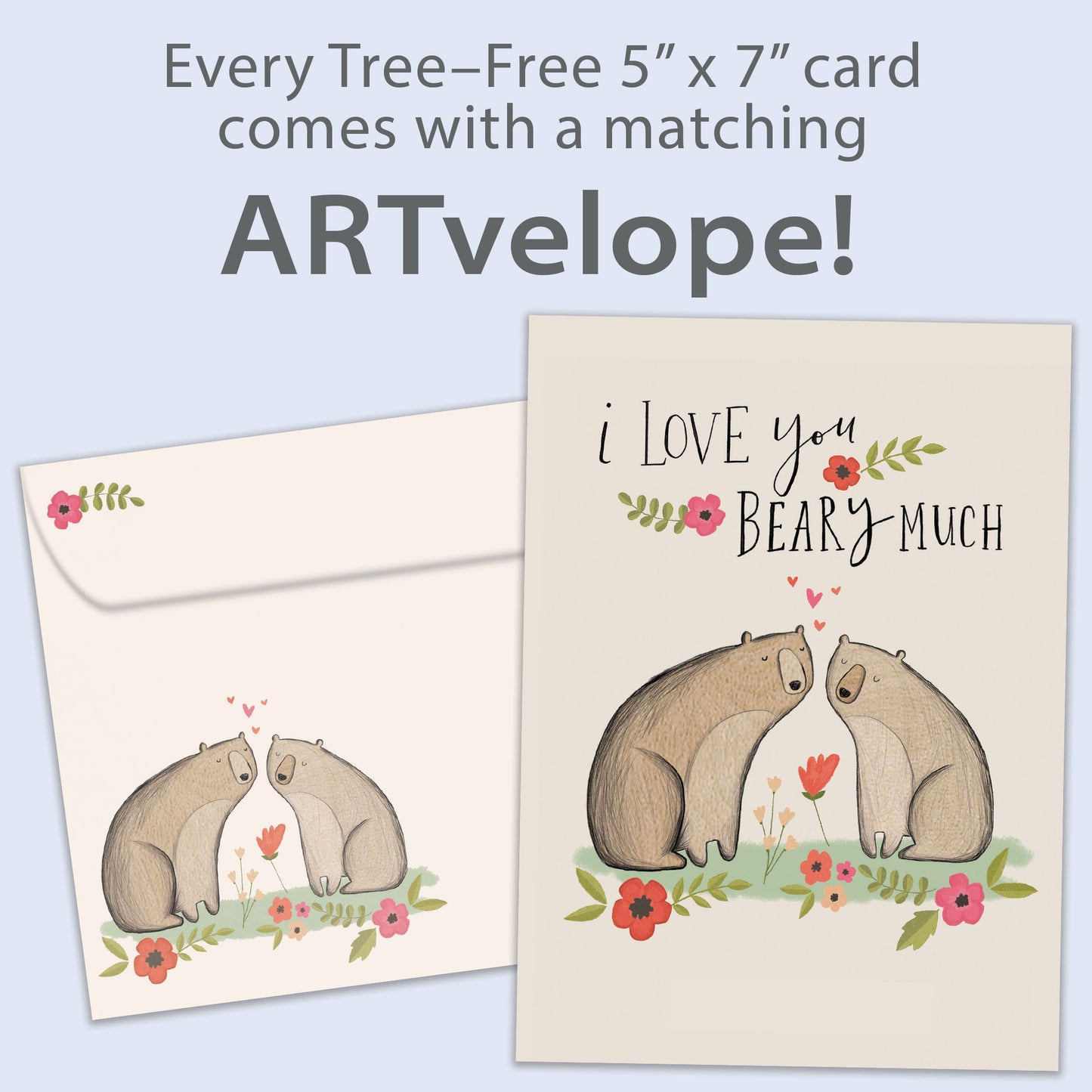 Beary Much Valentine’s Day Card
