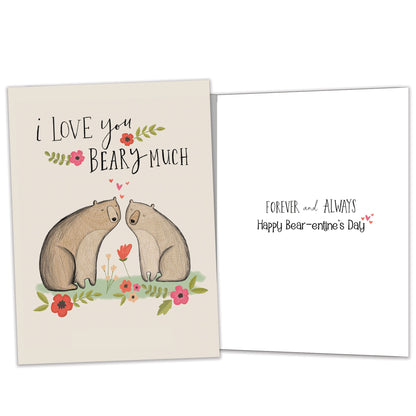 Beary Much Valentine’s Day Card