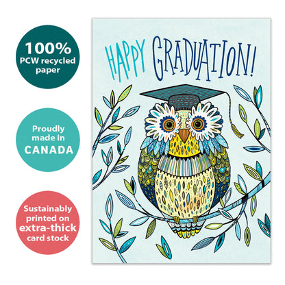 Graduation Owl Graduation Card