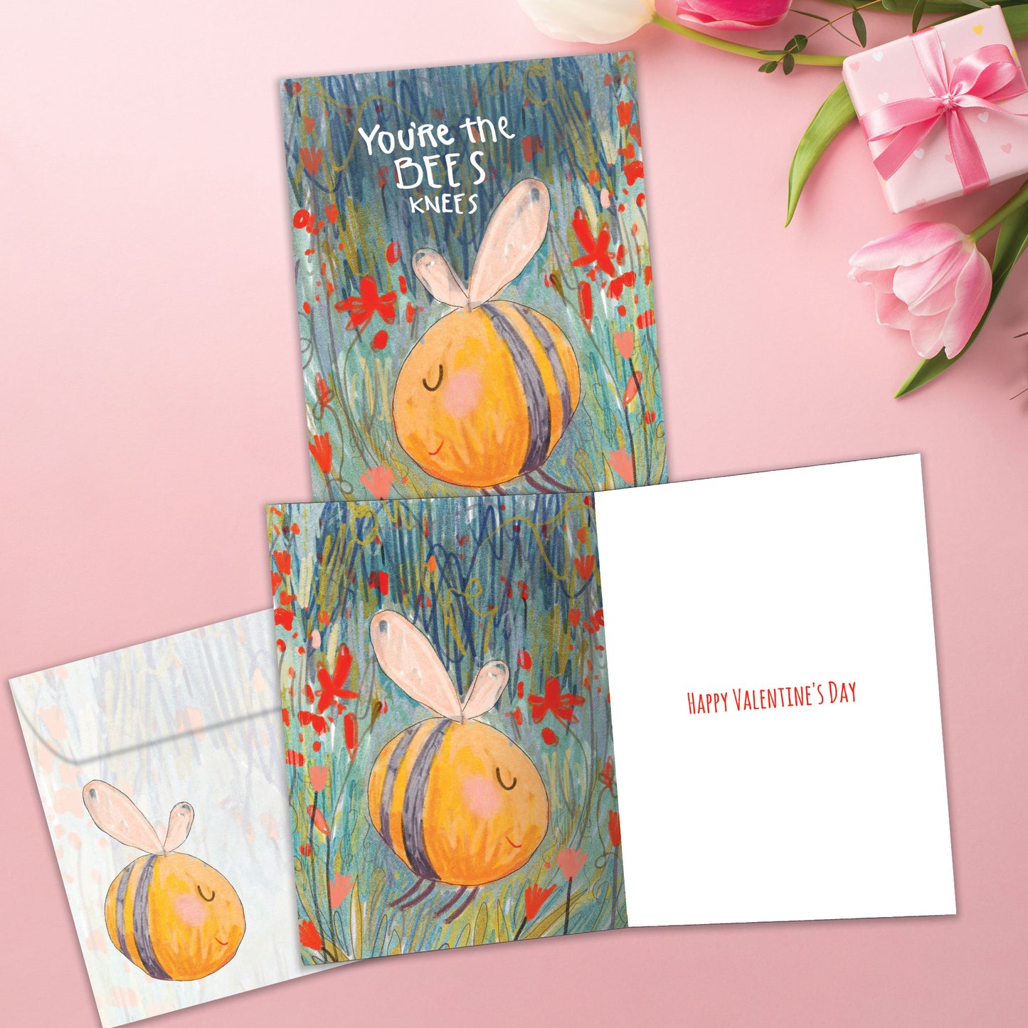 Bees Knees Valentine’s Day Card